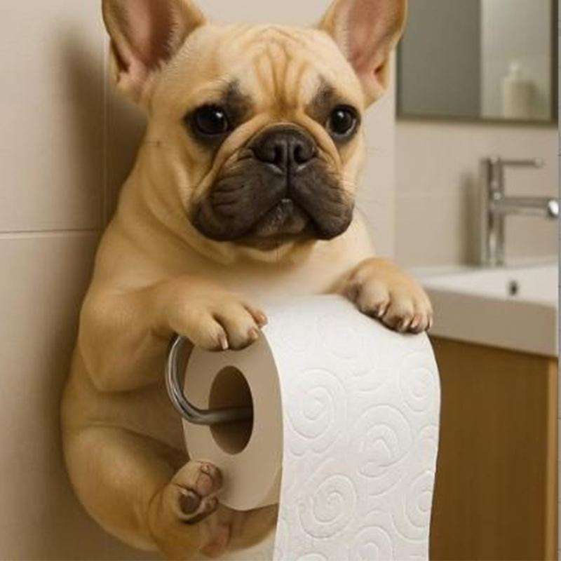 Hond Toiletpapierhouder Leuk voor Badkamer
