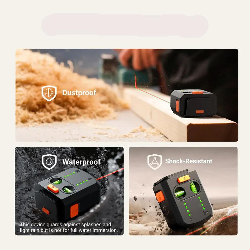 Laser Waterpas Kit Met Geavanceerde Level Functie