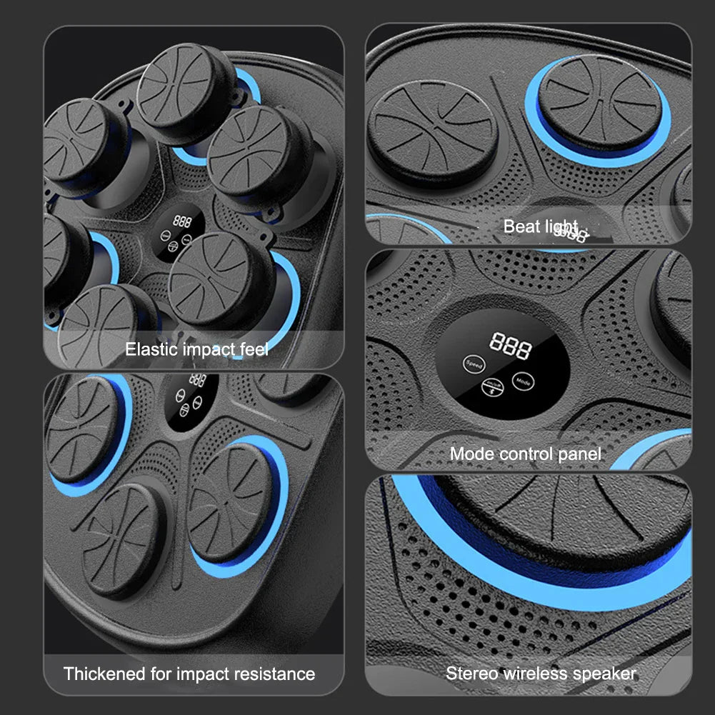 Bluetooth Wandbokstrainer Muziekmachine met Microfoon
