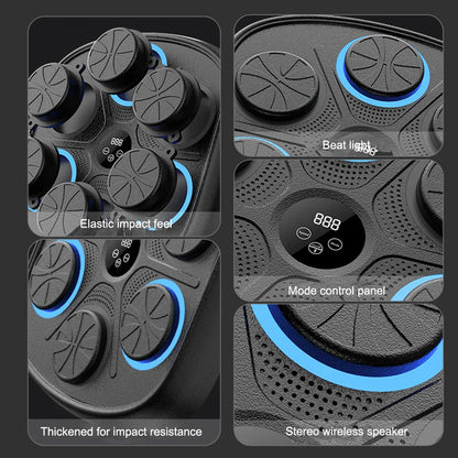 Bluetooth Wandbokstrainer Muziekmachine met Microfoon