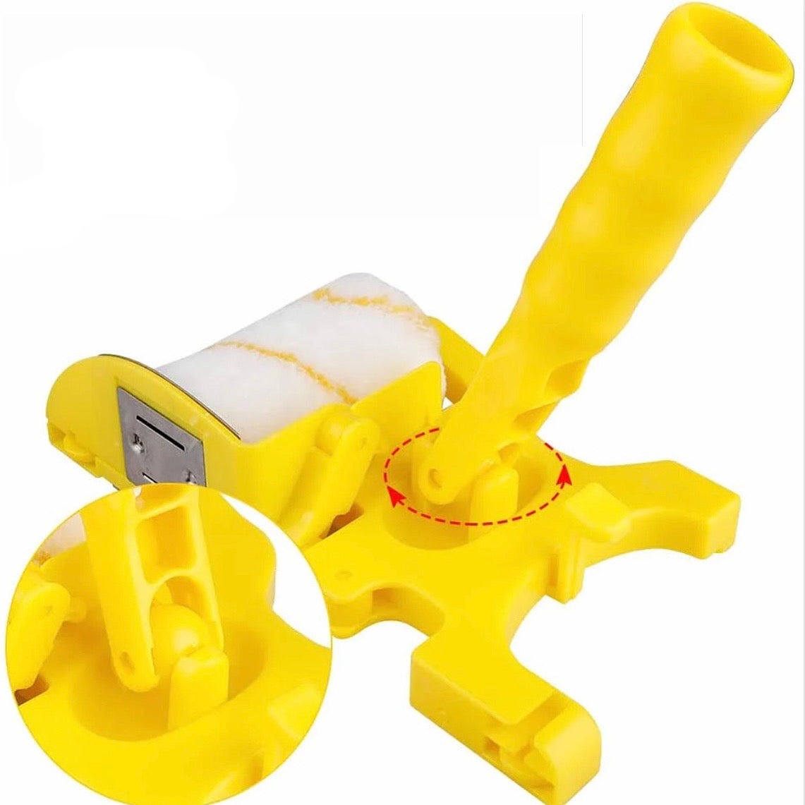 Verf Roller Set met Perfect Edge Gereedschap en 3 Extra Rollers