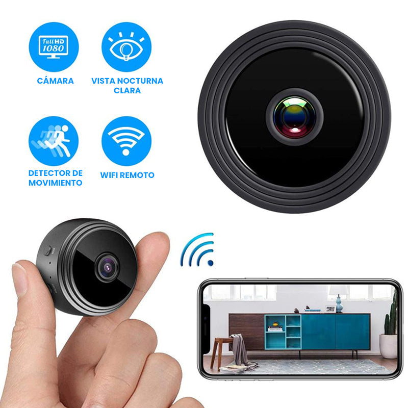 Draadloze Bewakingscamera Mini WiFi IP Camera - Velinix
