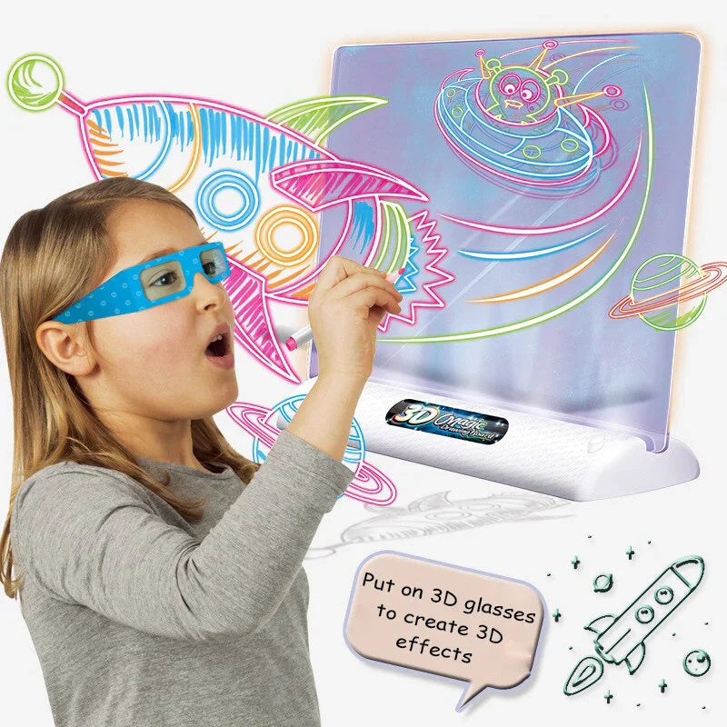 Kunst Tekenbord met Verlichting voor Creatief Schrijven - Velinix