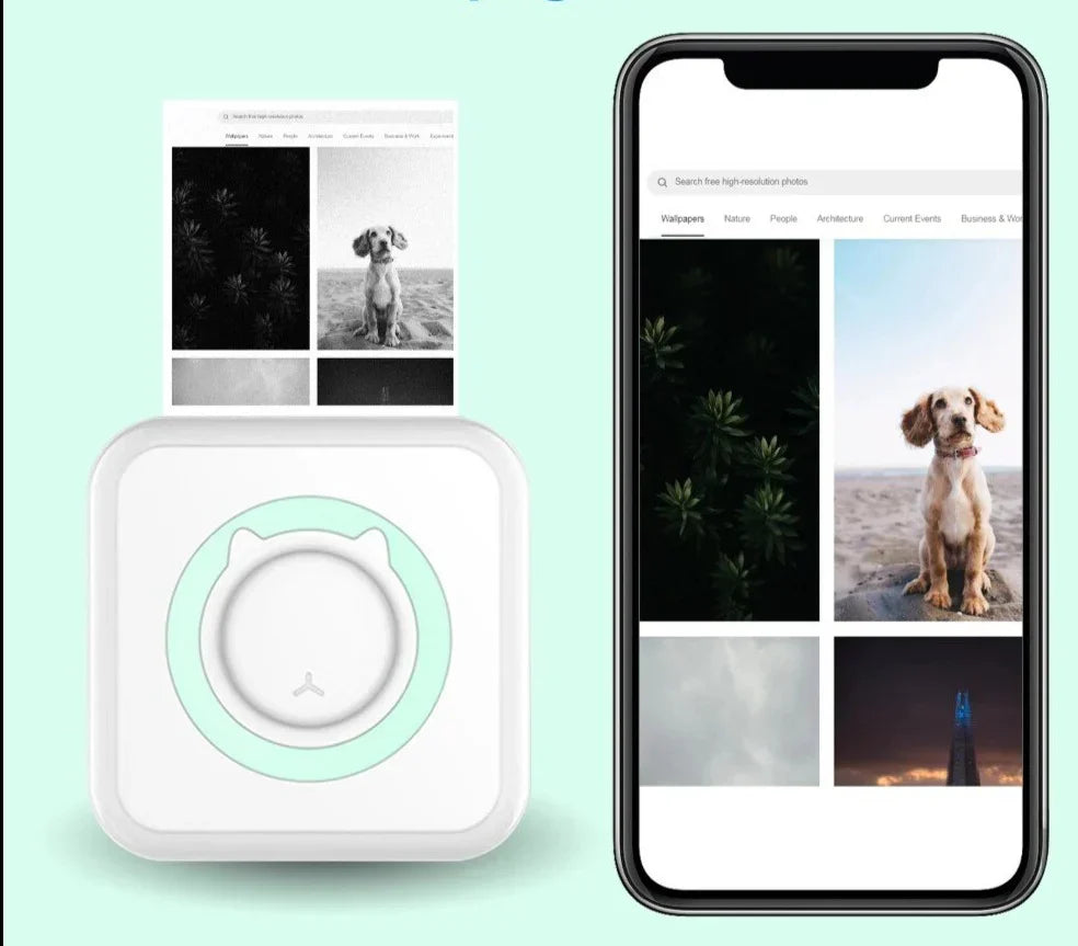 Kinder Foto Printer Instant Afbeeldingen Afdrukken - Velinix