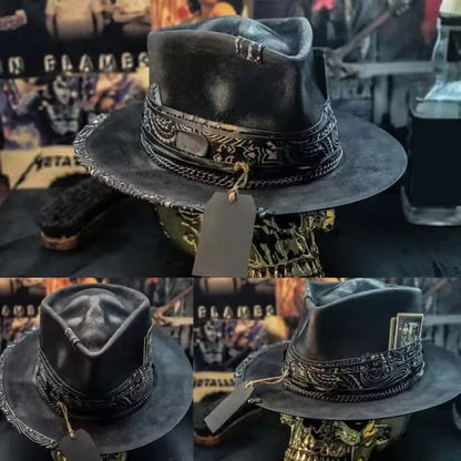Doodshoofd Pet – Stijlvolle Handgemaakte Hat met Skull Motief