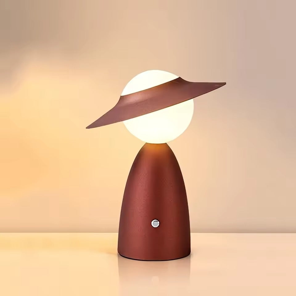 LED Oplaadlamp Draadloos Warm Wit Licht Modern Design - Velinix