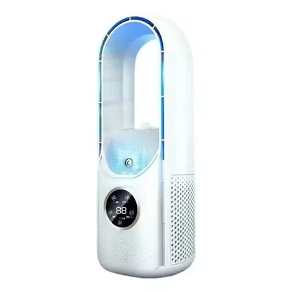 Compacte 3-in-1 Ventilator met Luchtreiniger Stil en Energiezuinig - Velinix