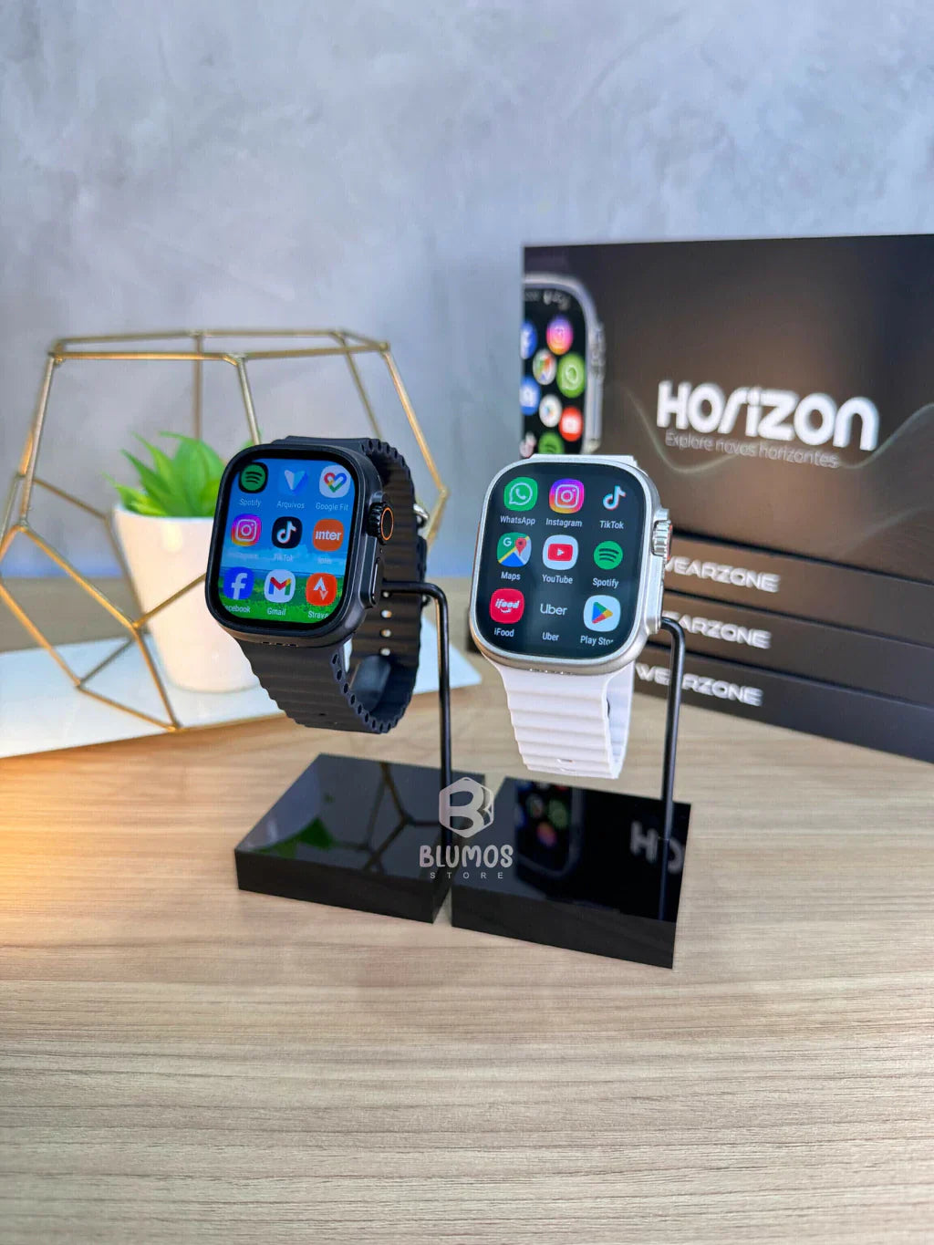 Smartwatch met Draadloos Opladen en Hartslagmeter