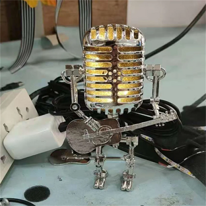 Gitaar Lamp Met Robot Design Uniek
