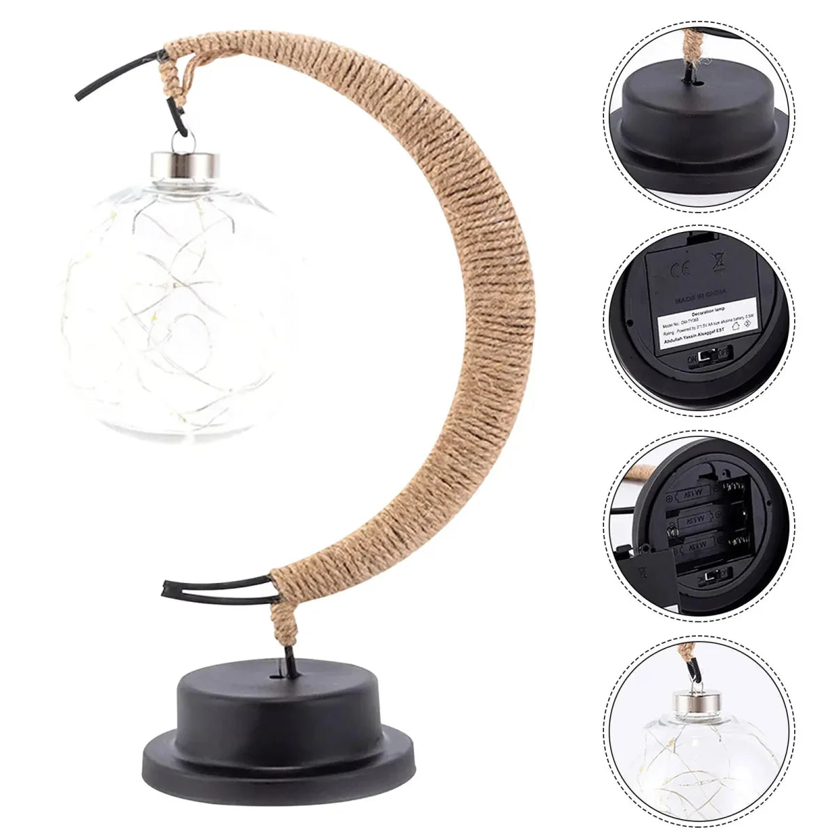 Maanlamp LED Draadloos Dimbaar voor Thuis Decoratie