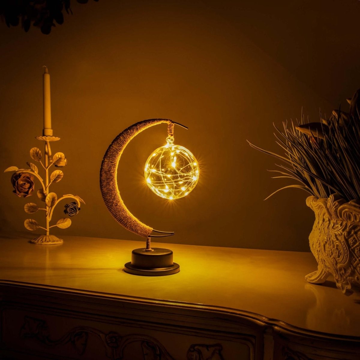 Maanlamp LED Draadloos Dimbaar voor Thuis Decoratie - Velinix