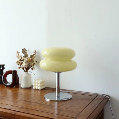 Tafellamp Glas LED Dimbaar Slaapkamer Woonkamer