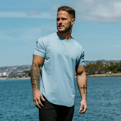 Madeo™ – Heren Atletisch T-shirt Naadloze Pasvorm & Ademend Comfort-2