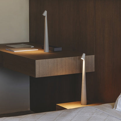 Draadloze Tafellamp LED Aluminium Dimbaar Warmwit 2700K