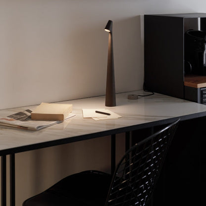 Draadloze Tafellamp LED Aluminium Dimbaar Warmwit 2700K