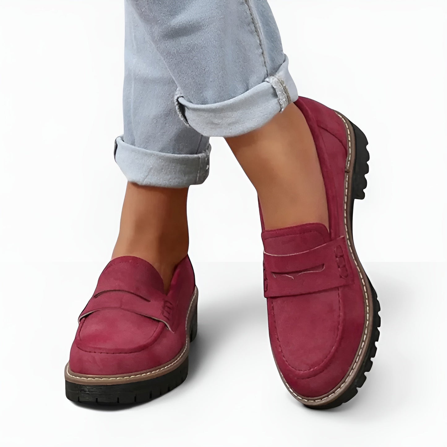 Dames Loafers Comfortabele Instappers voor Dagelijks Gebruik