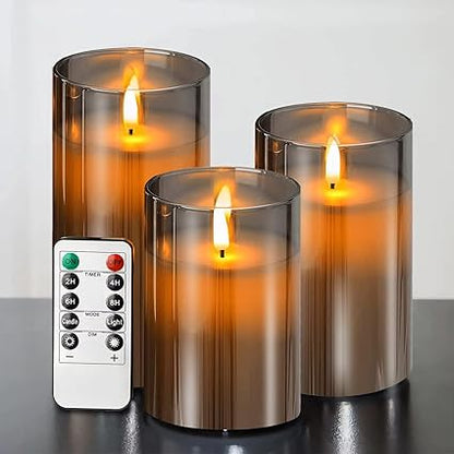 LED Kaarsenset Dimbaar met Afstandsbediening voor Sfeer