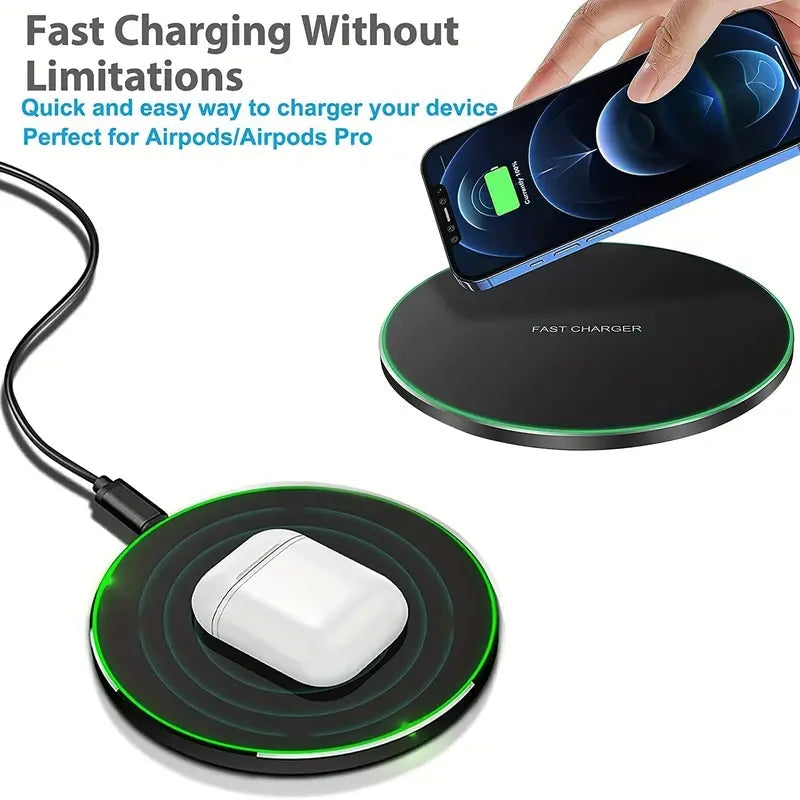 Draadloze Snellader 30W voor iPhone en Android