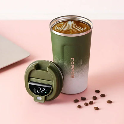 Thermosbeker RVS met Temperatuurweergave en Smart Functie