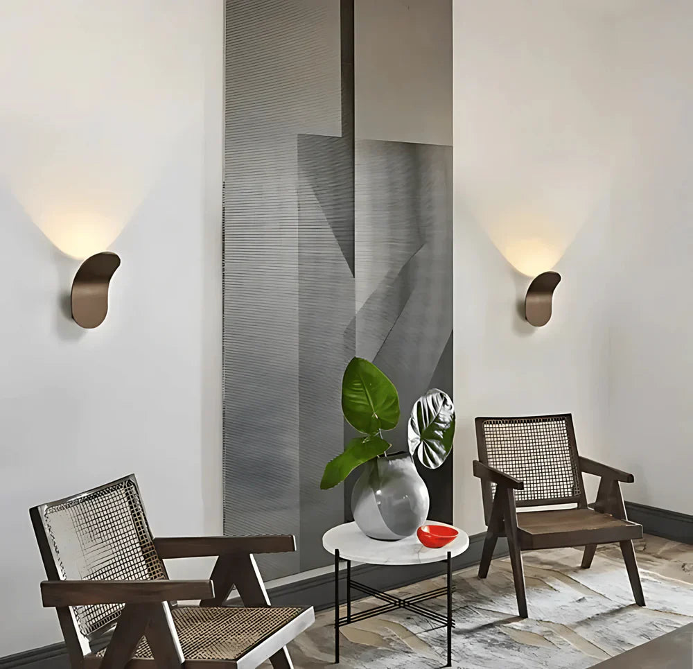 Wandlamp Modern Design met Boogarm