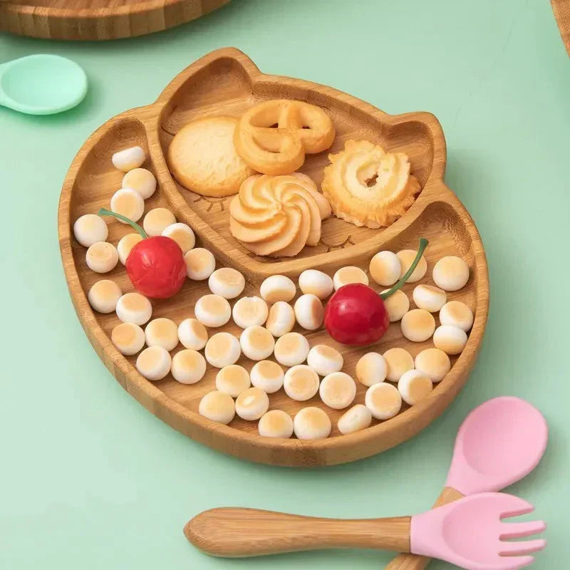 Kinder Servies Zuignap EcoVriendelijk