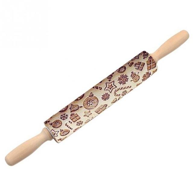 Decoratieve Deegroller voor Cookies en Taart