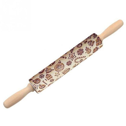 Decoratieve Deegroller voor Cookies en Taart