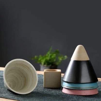 Japanse Koffie- en Theekop Handgemaakt Zen Design