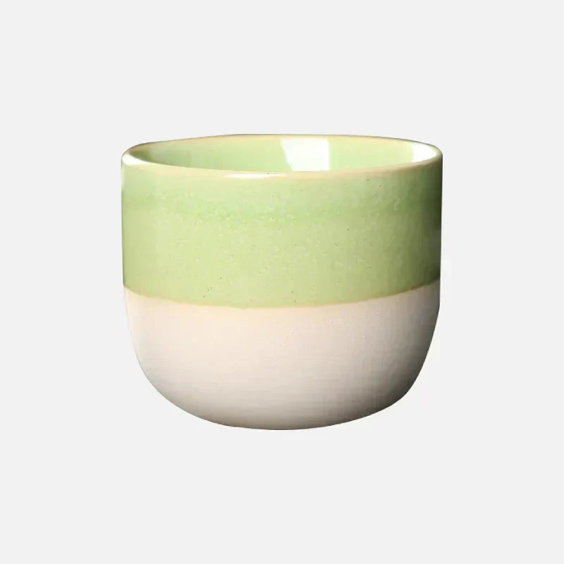 Keramische Theetasse Kleurrijk Geïllustreerd Design