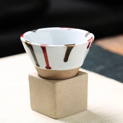 Japanse Koffie- en Theekop Handgemaakt Zen Design