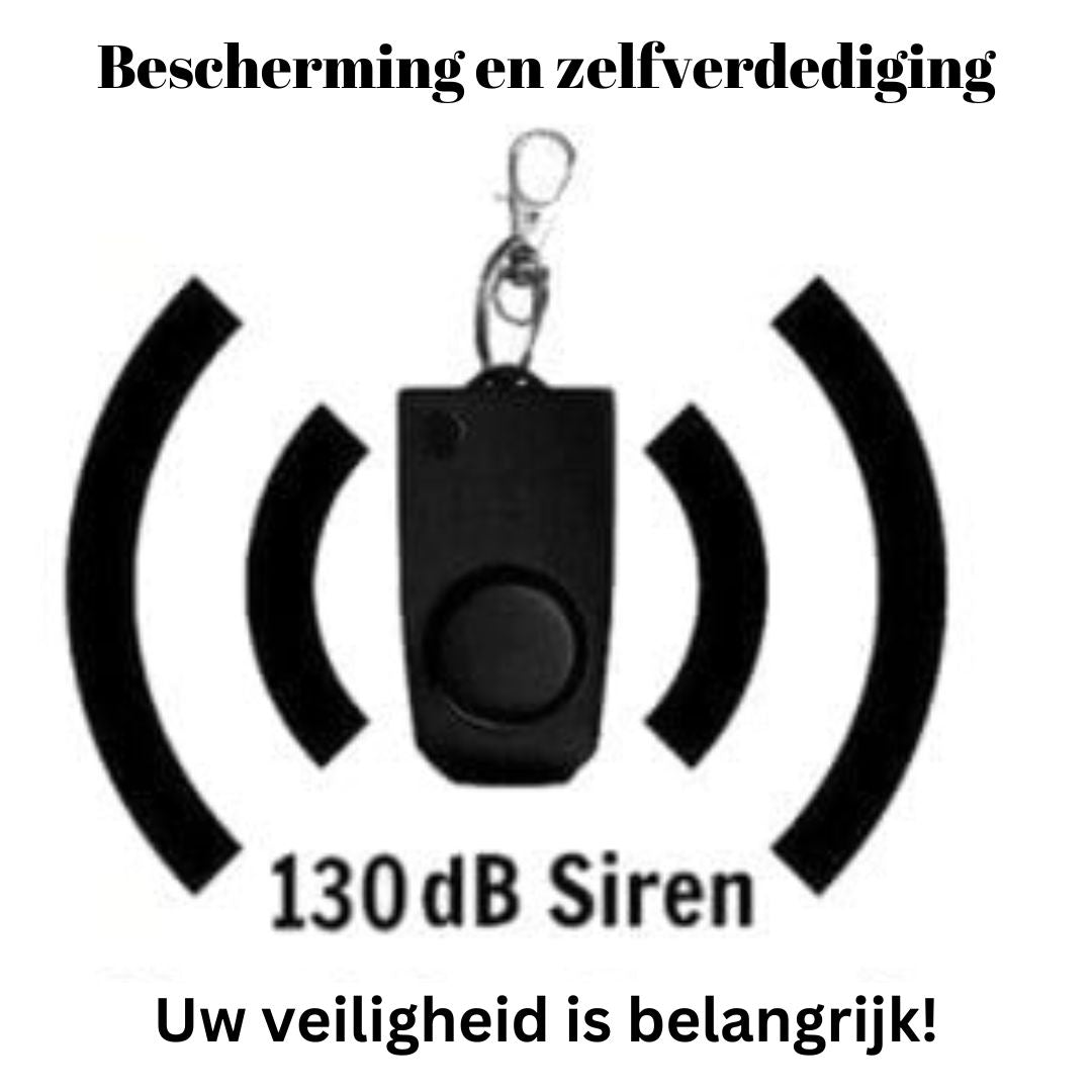 Noodalarm Sleutelhanger met Alarmfunctie