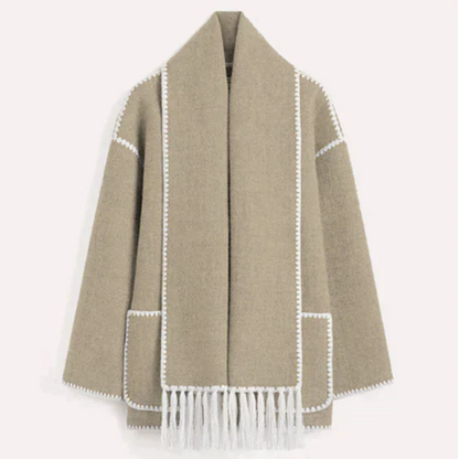 Velinix Gely Faux Fur Statement Jas