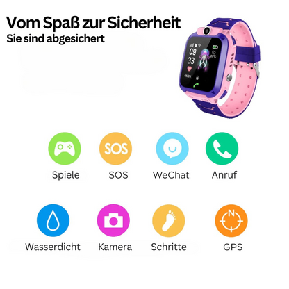 Kinder Smartwatch met GPS en Speelfuncties