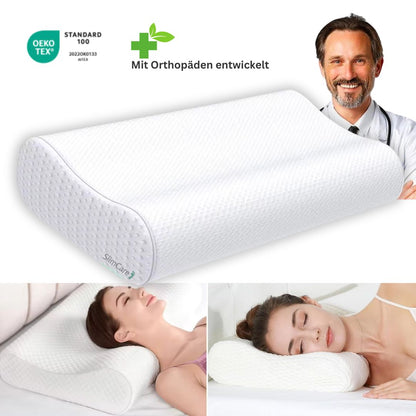 Ergonomisch Nekkussen voor Goed Slapen en Rugondersteuning