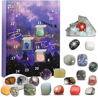 Kinderen Adventskalender Edelsteen met Magische Verrassingen