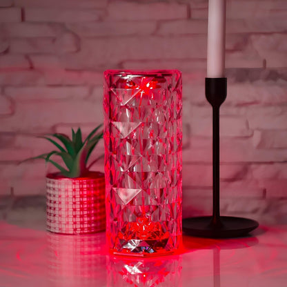Tafellamp met Kristallen Ornamenten Dimbaar en Oplaadbaar