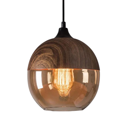 Houten Plafondlamp Scandinavisch Design Warm en Modern - Velinix