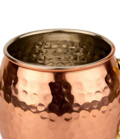 Koperbeker Set Gehammerd Uniek Design ChillCopper