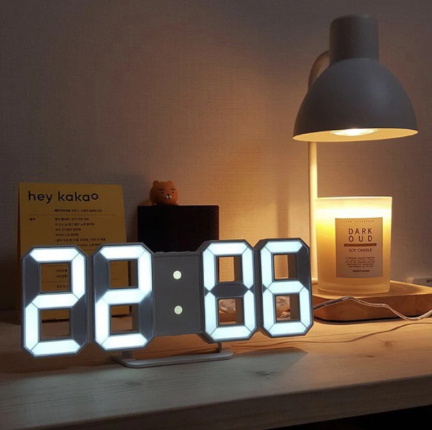 Digitale Alarmklok met 3D-Wekker en Bluetooth - Velinix