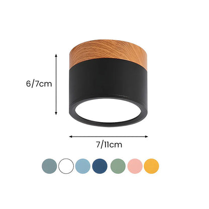 LED Plafondlamp Compact Modern Aluminium Design