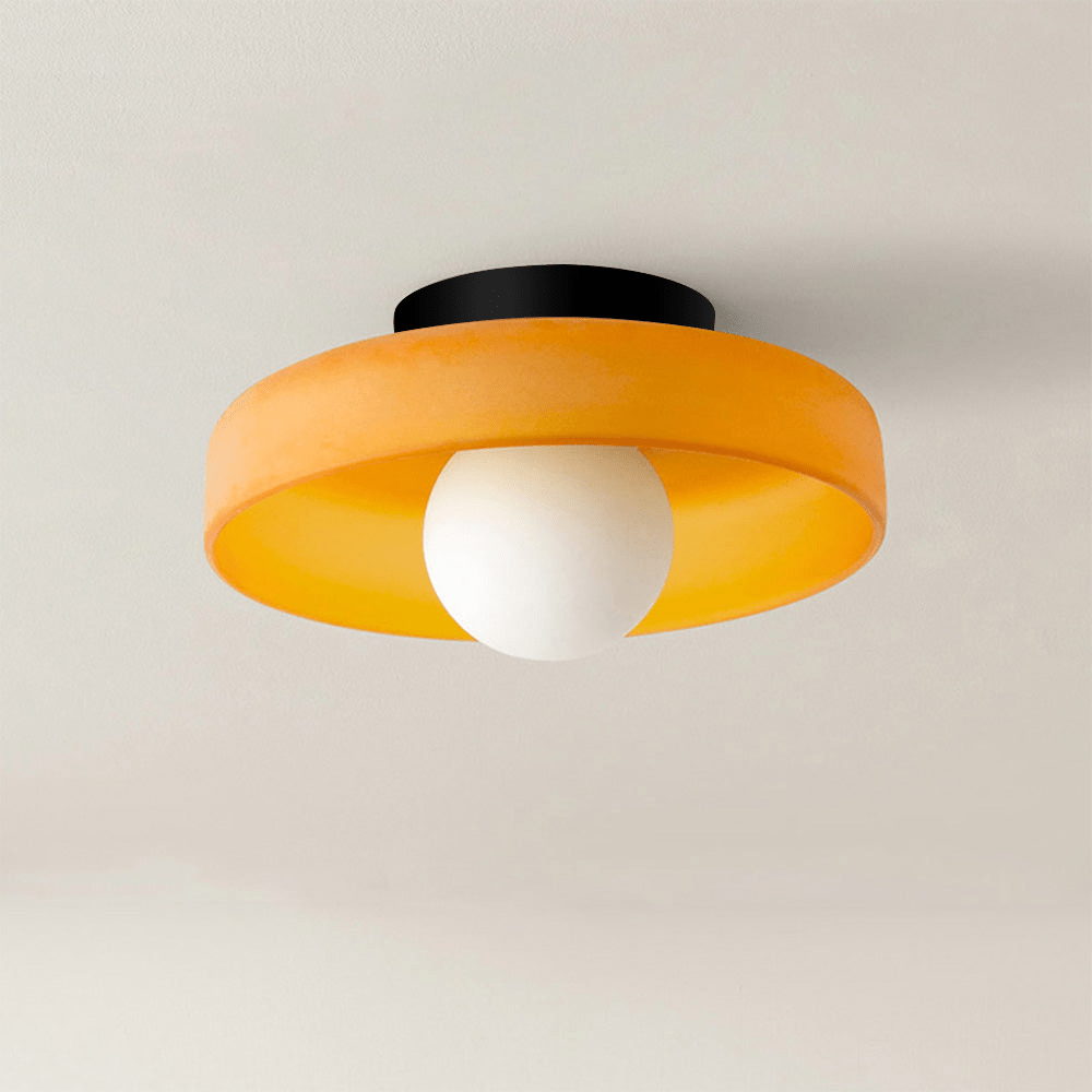 Ronde Plafondlamp LED Dimbaar Modern Design - Velinix