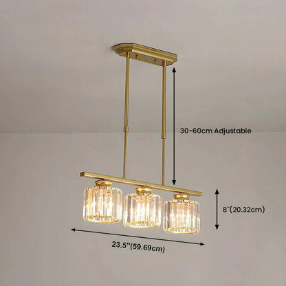 Moderne Hanglamp Art Deco Stijl Glazen Kroonluchter