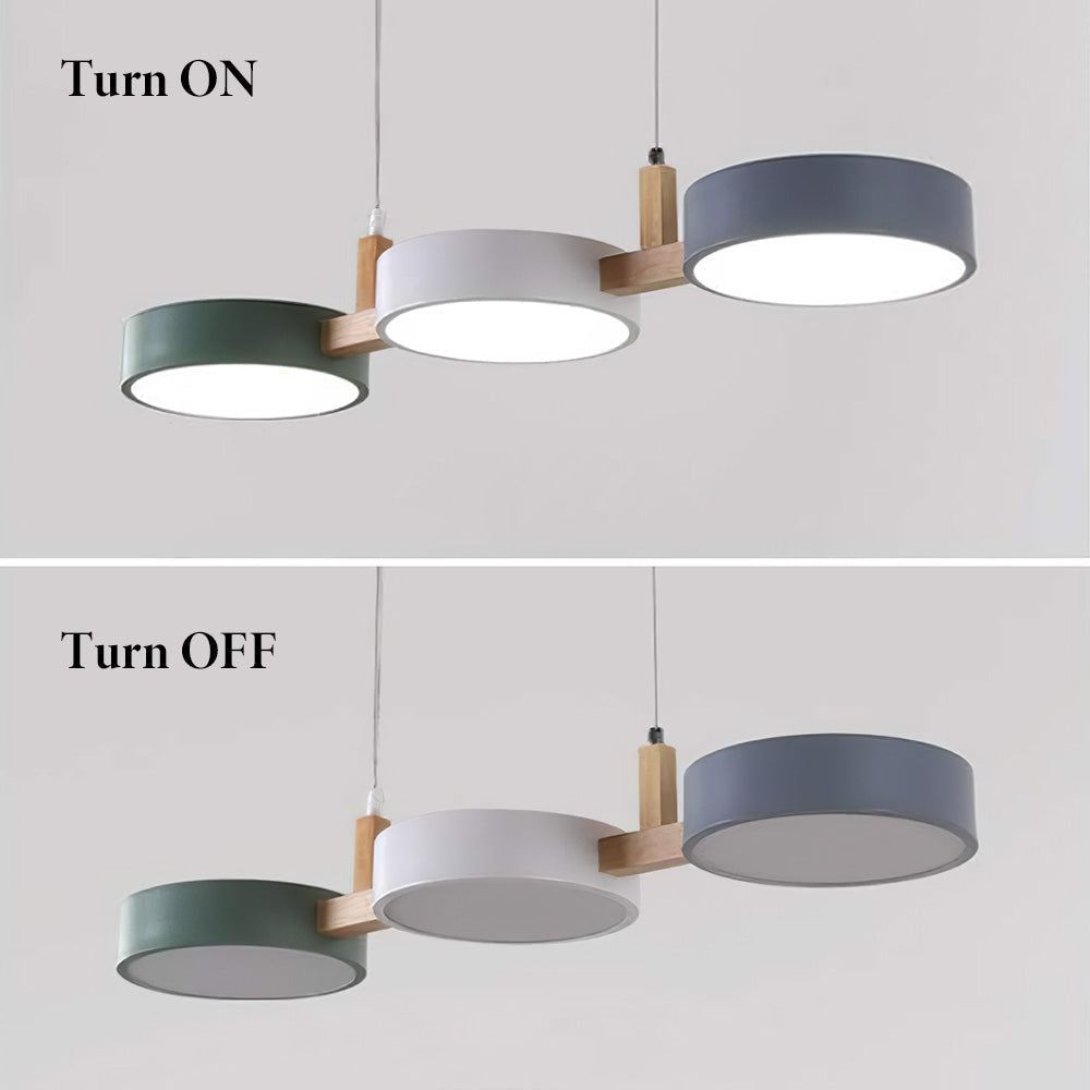 Nordura Hanglamp LED Cilindervorm Modern Design Meerdere Lichtpunten