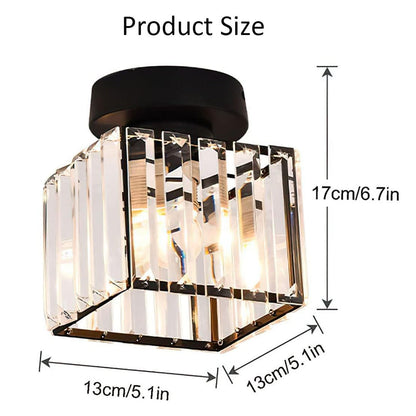 Zwart Plafondlamp Modern LED Flush Design