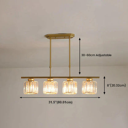 Moderne Hanglamp Art Deco Stijl Glazen Kroonluchter