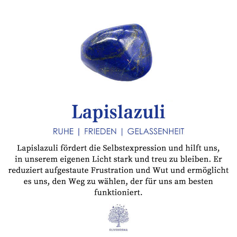 Mannen Rozenkrans Tijgeroog Lapislazuli Edelsteen Hanger