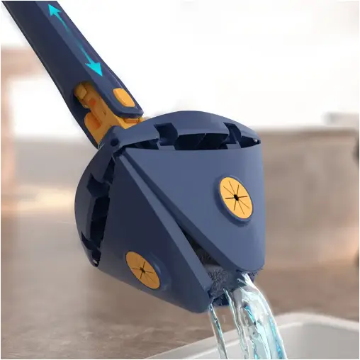 Mop met 360° Rotatie - Gemakkelijk en Efficiënt Schoonmaken