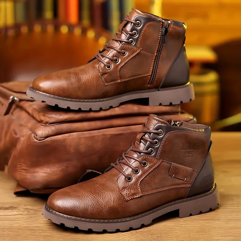 Leren Boots voor Mannen Tim Velinix - Velinix