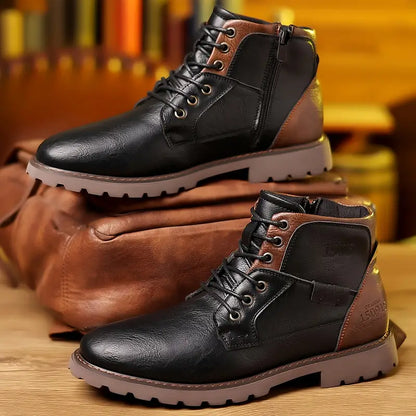 Leren Boots voor Mannen Tim Velinix