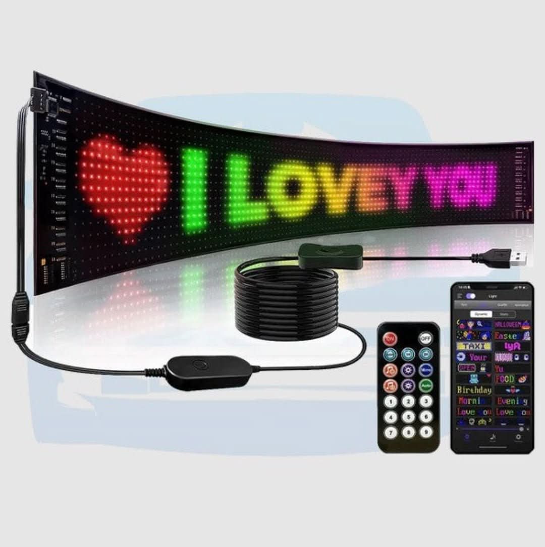 LED Auto-Display Aanpasbaar met GlowSign